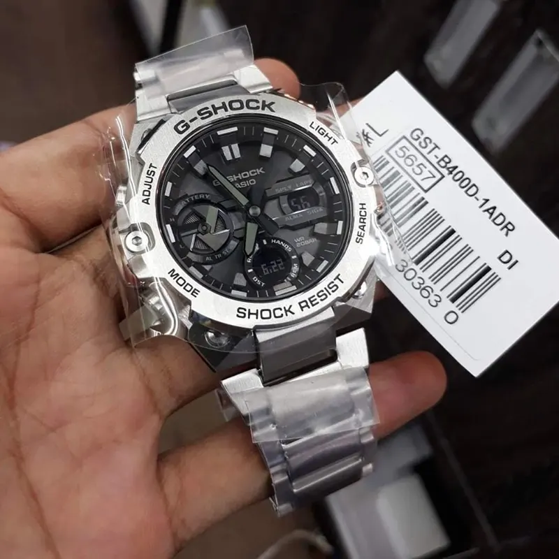 Casio G-Shock Tough Solar Bluetooth Ana-Digital Men's Watch- GST-B400D-1A